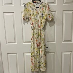 Floral Print Maxi Dress